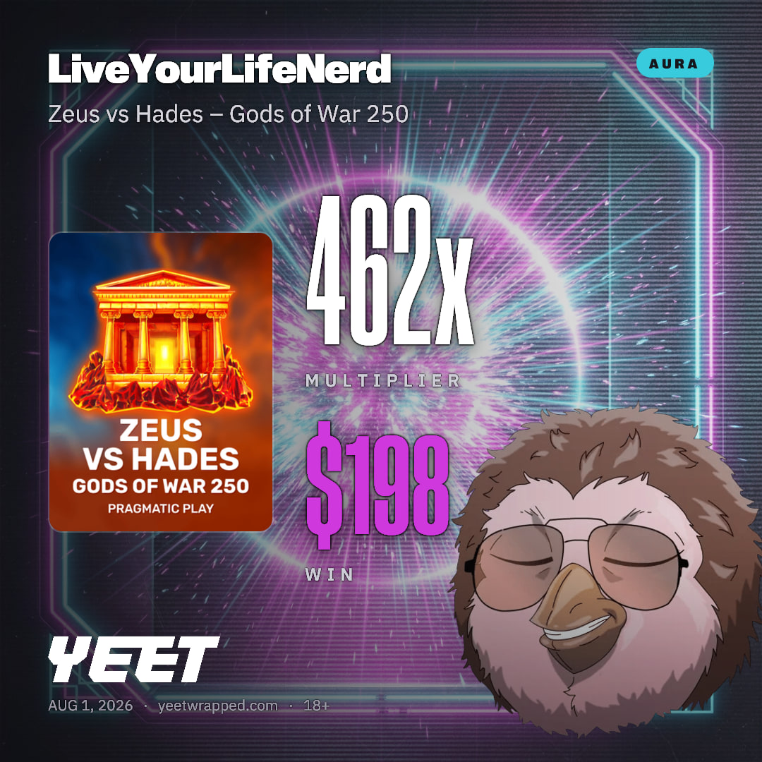 LiveYourLifeNerd hit 462x on Zeus vs Hades – Gods of War 250