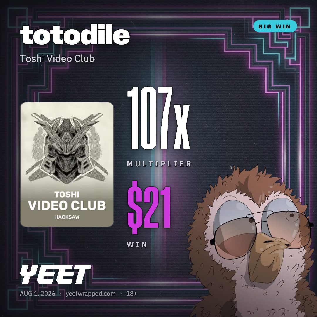 totodile hit 107.1x on Toshi Video Club