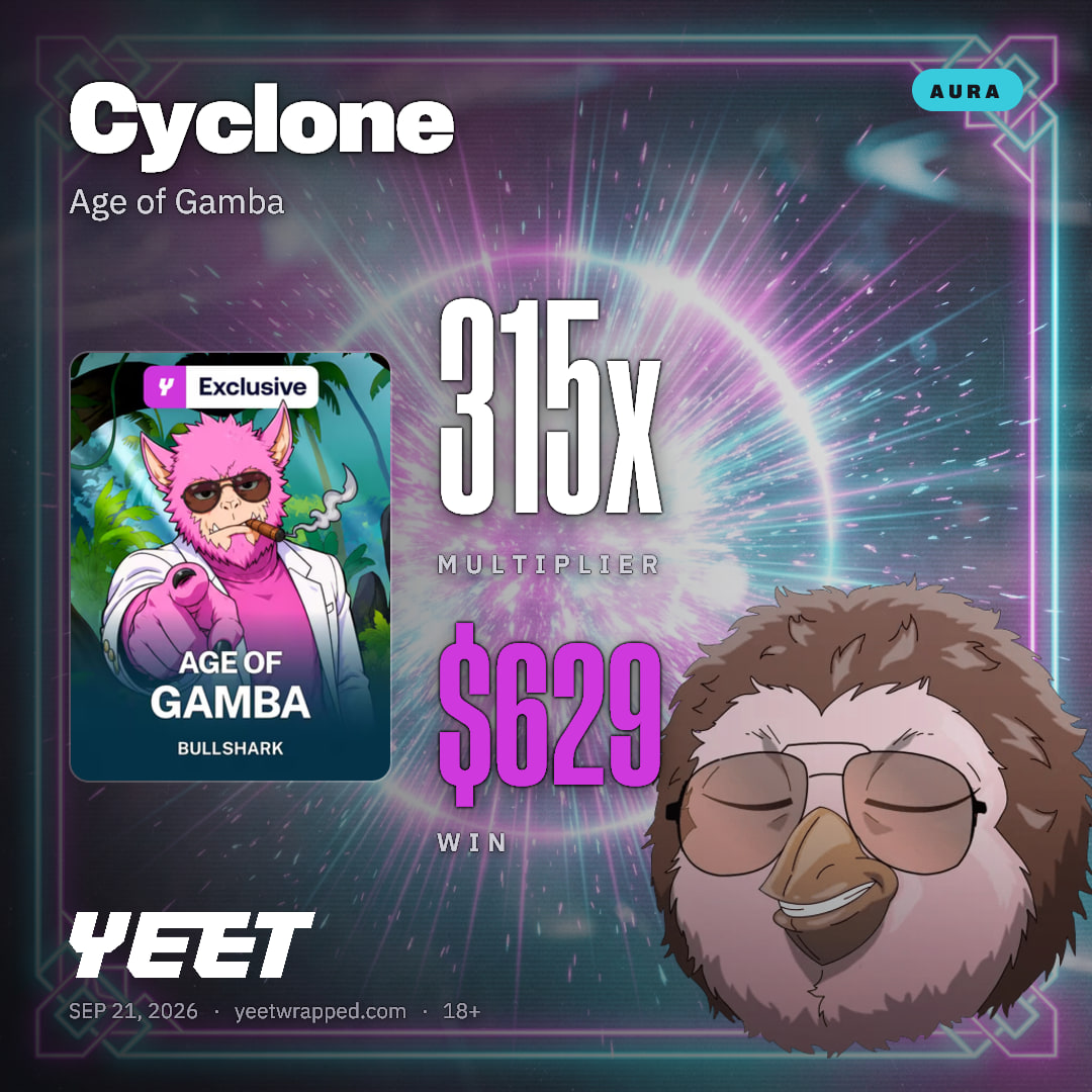 Cyclone hit 314.6x on Age of Gamba