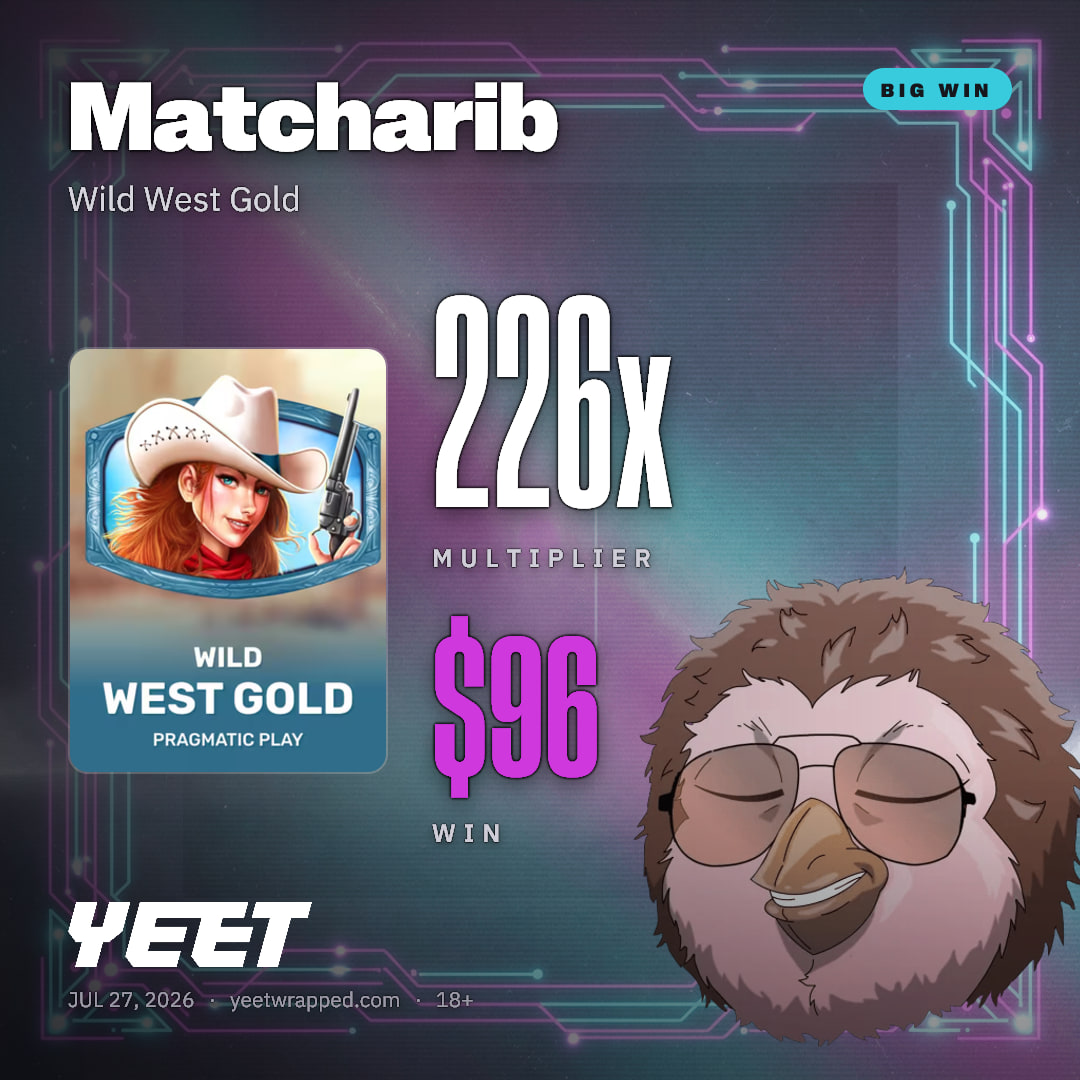 Matcharib hit 226.4x on Wild West Gold