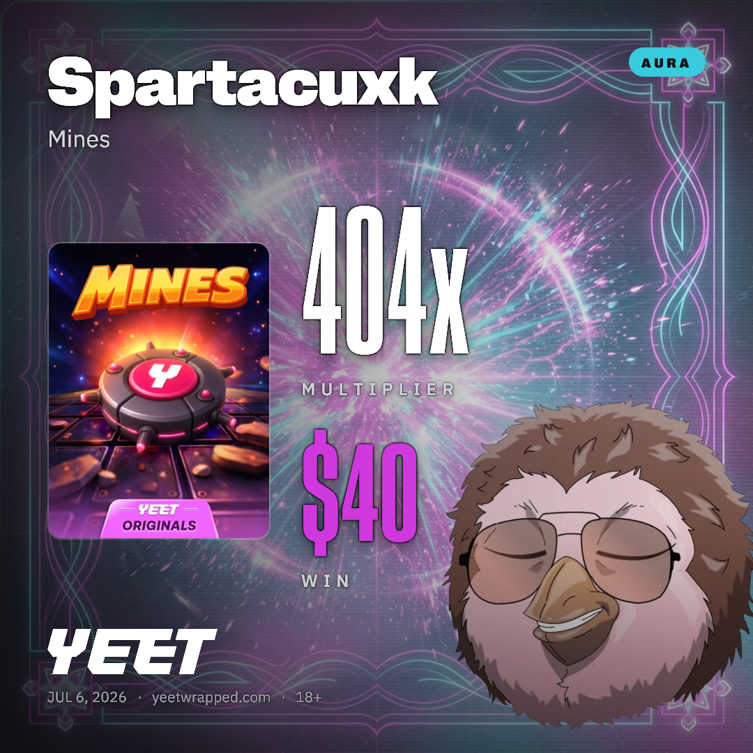 Spartacuxk hit 404.1x on Mines