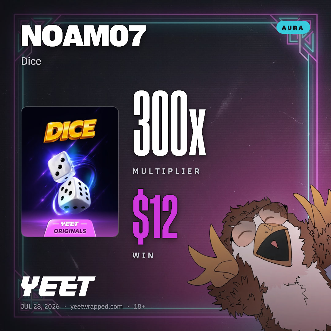 NOAM07 hit 300x on Dice