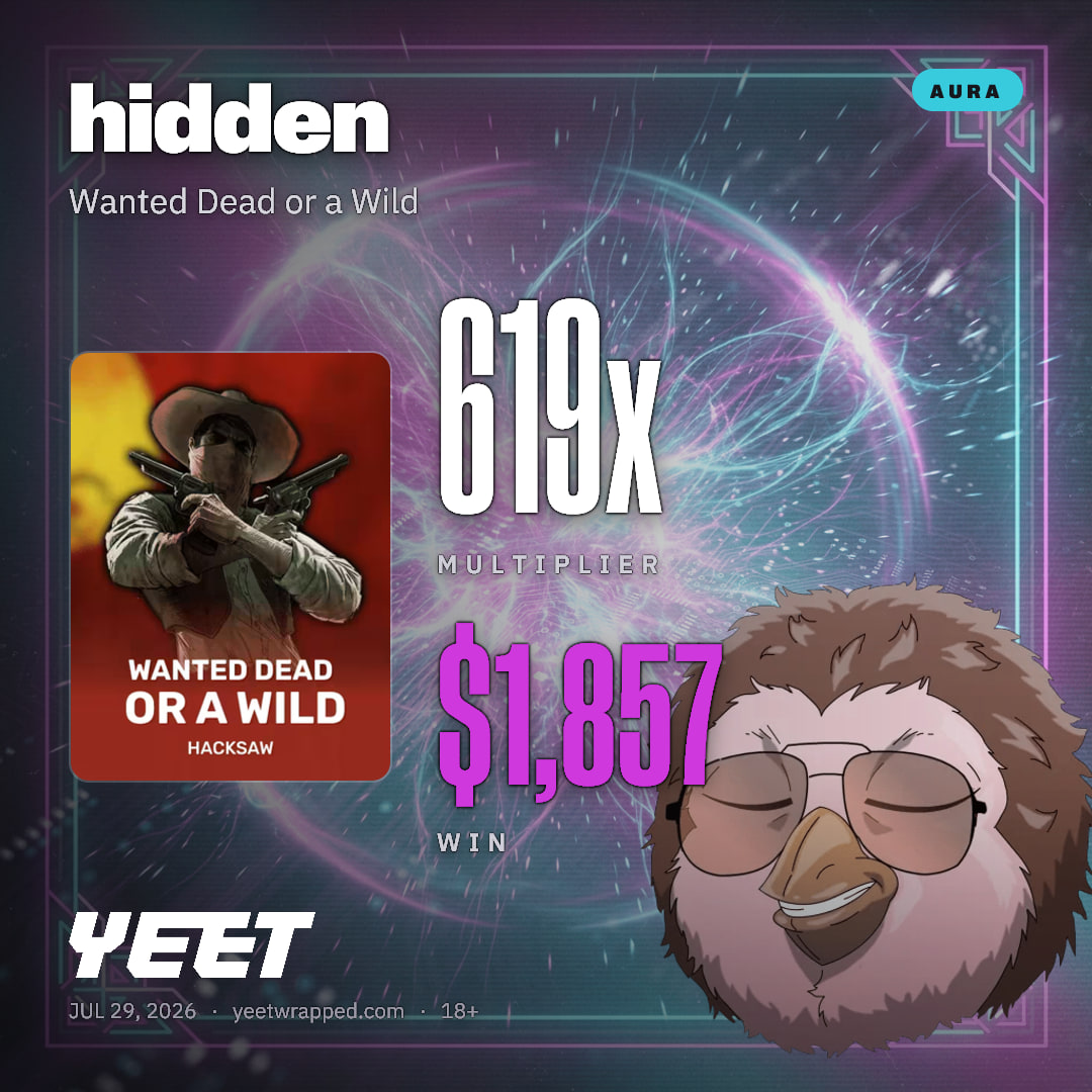 hidden hit 619.1x on Wanted Dead or a Wild