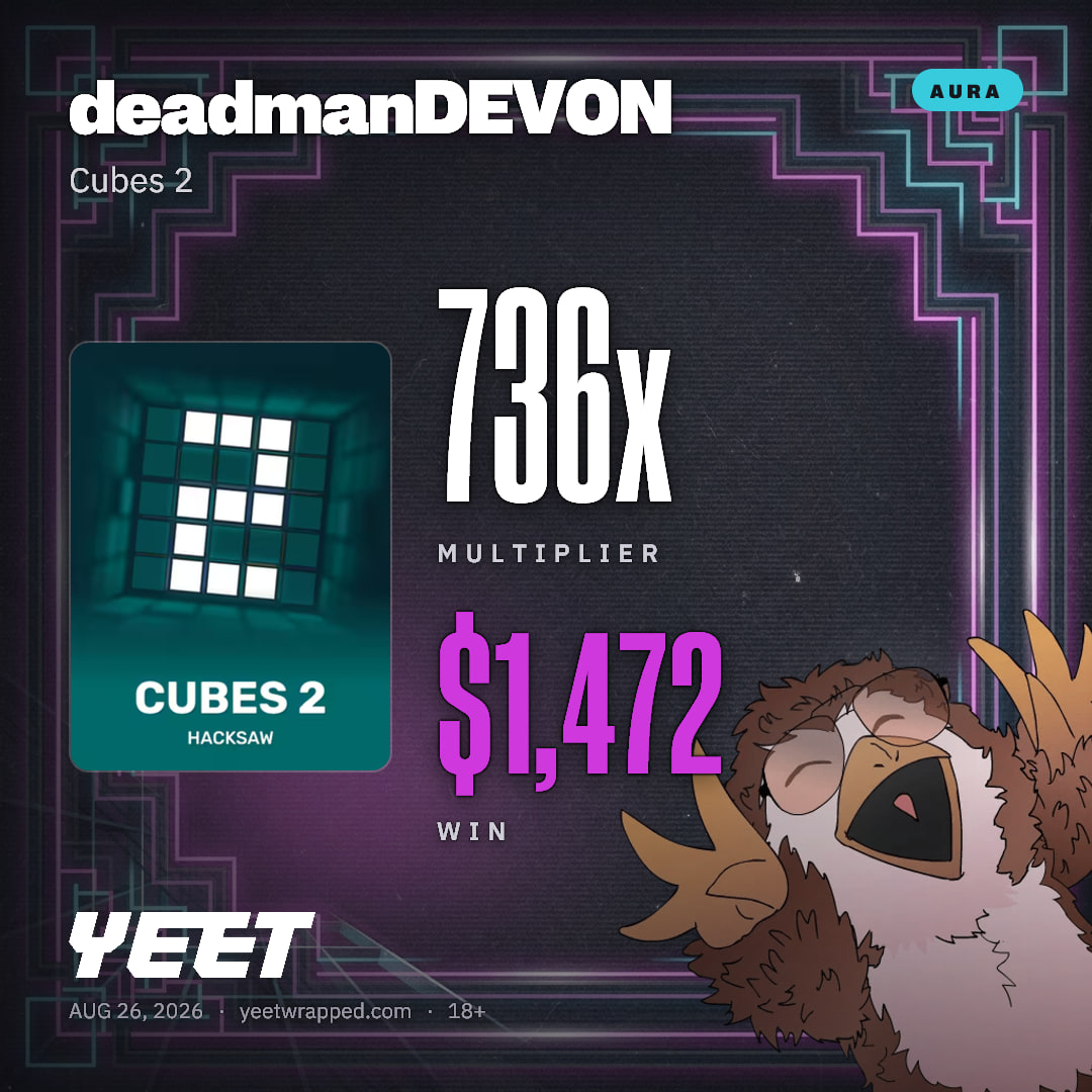 deadmanDEVON hit 736.1x on Cubes 2