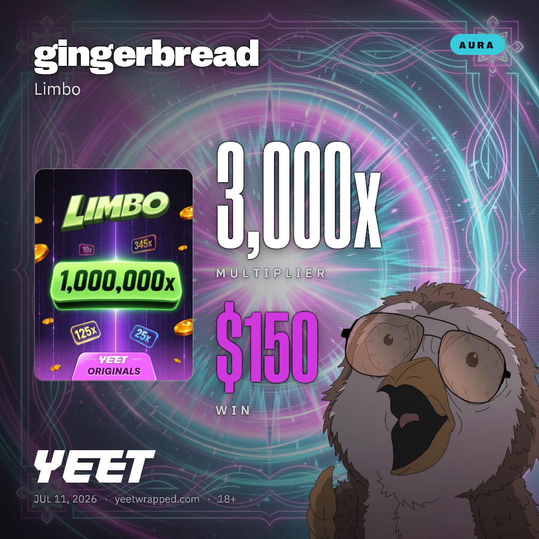 gingerbread hit 3,000x on Limbo