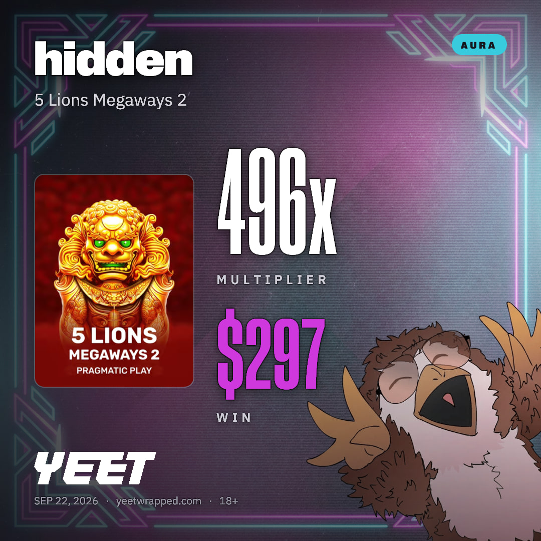 hidden hit 495.8x on 5 Lions Megaways 2