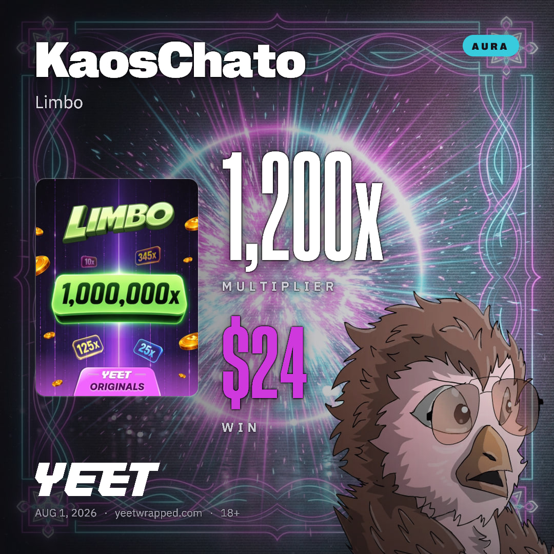 KaosChato hit 1,200x on Limbo