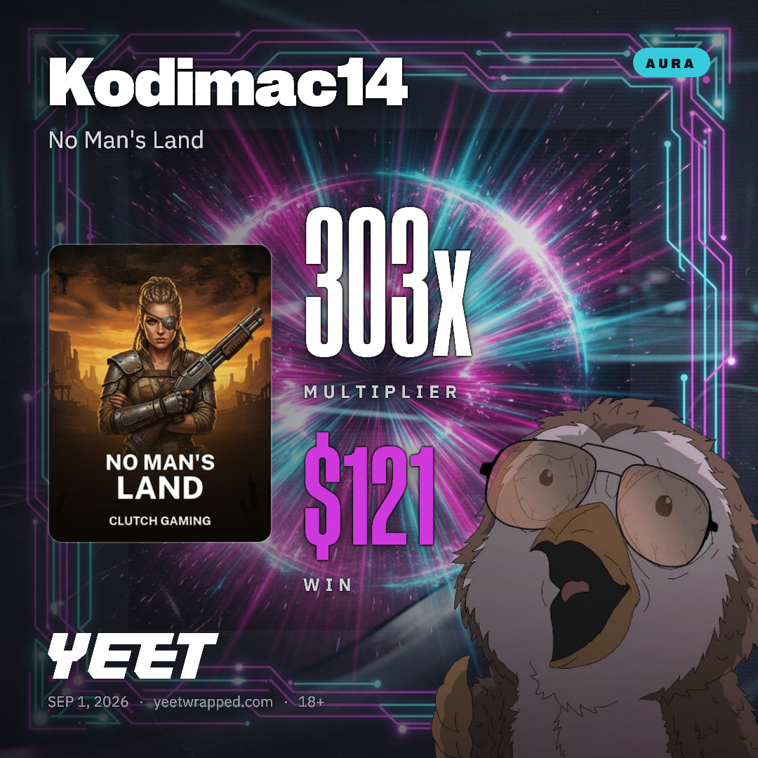 Kodimac14 hit 302.8x on No Man's Land