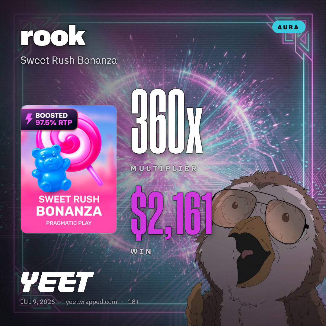 rook hit 360.1x on Sweet Rush Bonanza