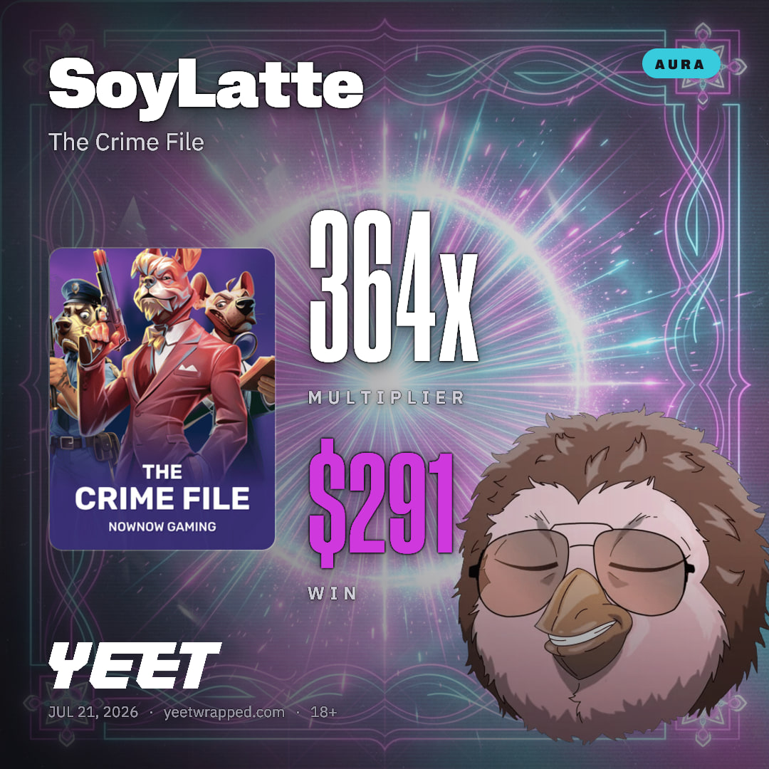 SoyLatte hit 364.4x on The Crime File