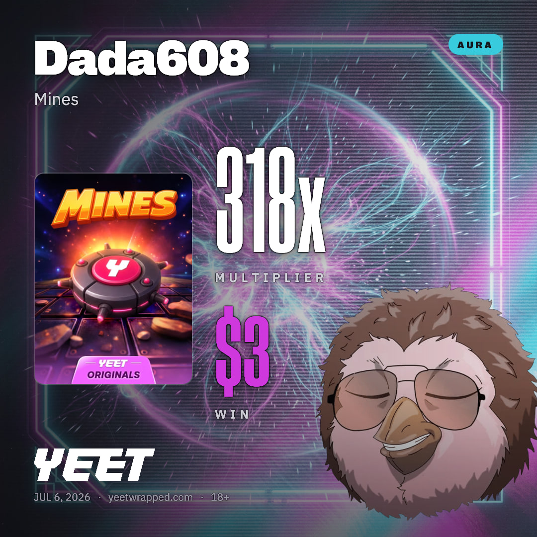 Dada608 hit 317.5x on Mines
