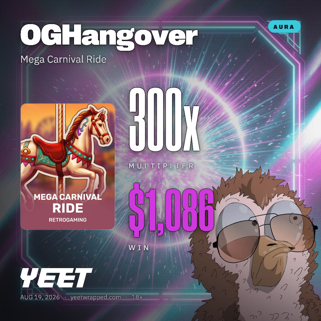 OGHangover hit 300x on Mega Carnival Ride