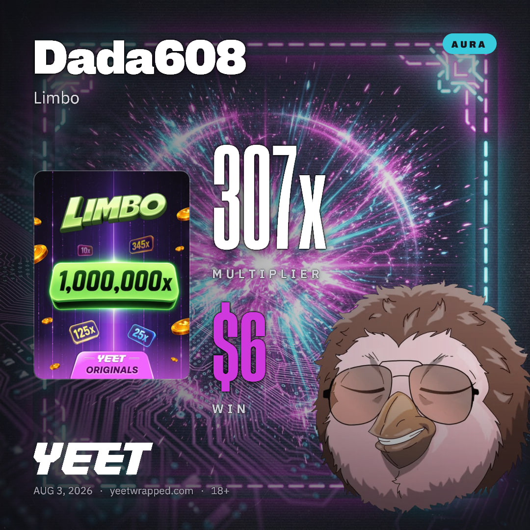 Dada608 hit 307x on Limbo