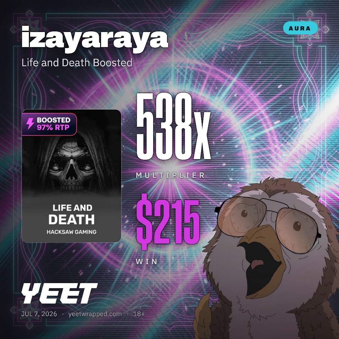 izayaraya hit 538.4x on Life and Death Boosted