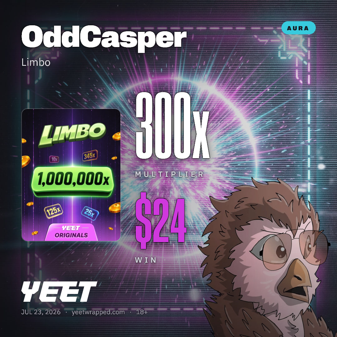 OddCasper hit 300x on Limbo