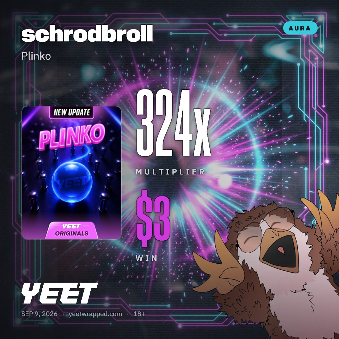 schrodbroll hit 324x on Plinko