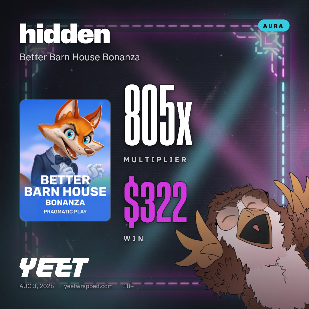 hidden hit 804.9x on Better Barn House Bonanza