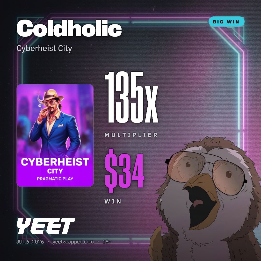 Coldholic hit 134.7x on Cyberheist City