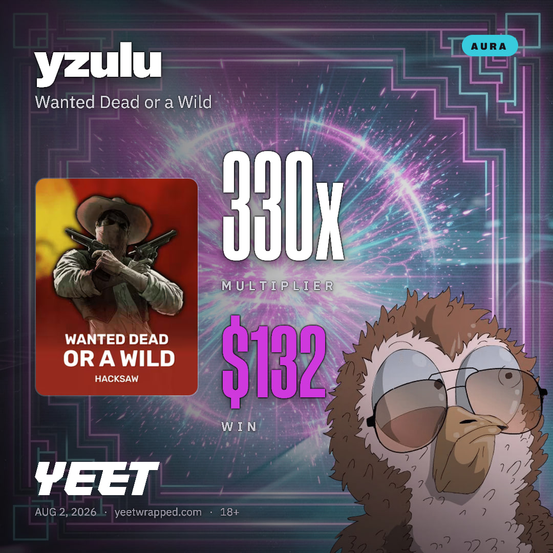 yzulu hit 330x on Wanted Dead or a Wild