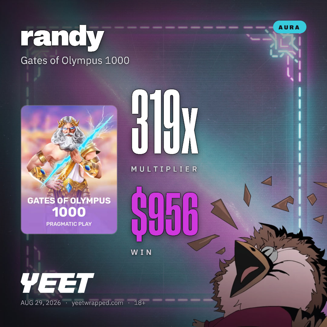 randy hit 318.6x on Gates of Olympus 1000