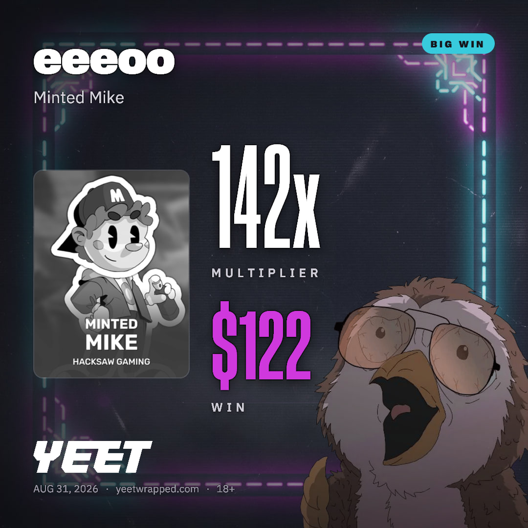 eeeoo hit 141.8x on Minted Mike
