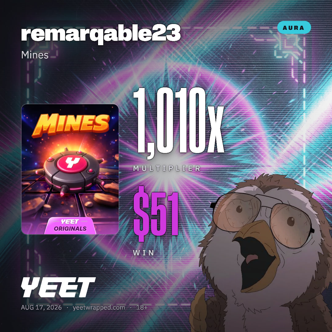 remarqable23 hit 1,010x on Mines