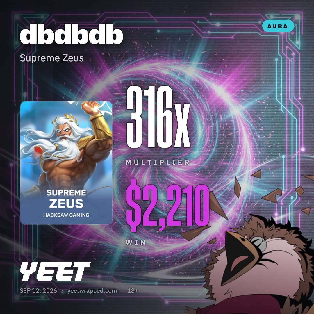 dbdbdb hit 315.7x on Supreme Zeus