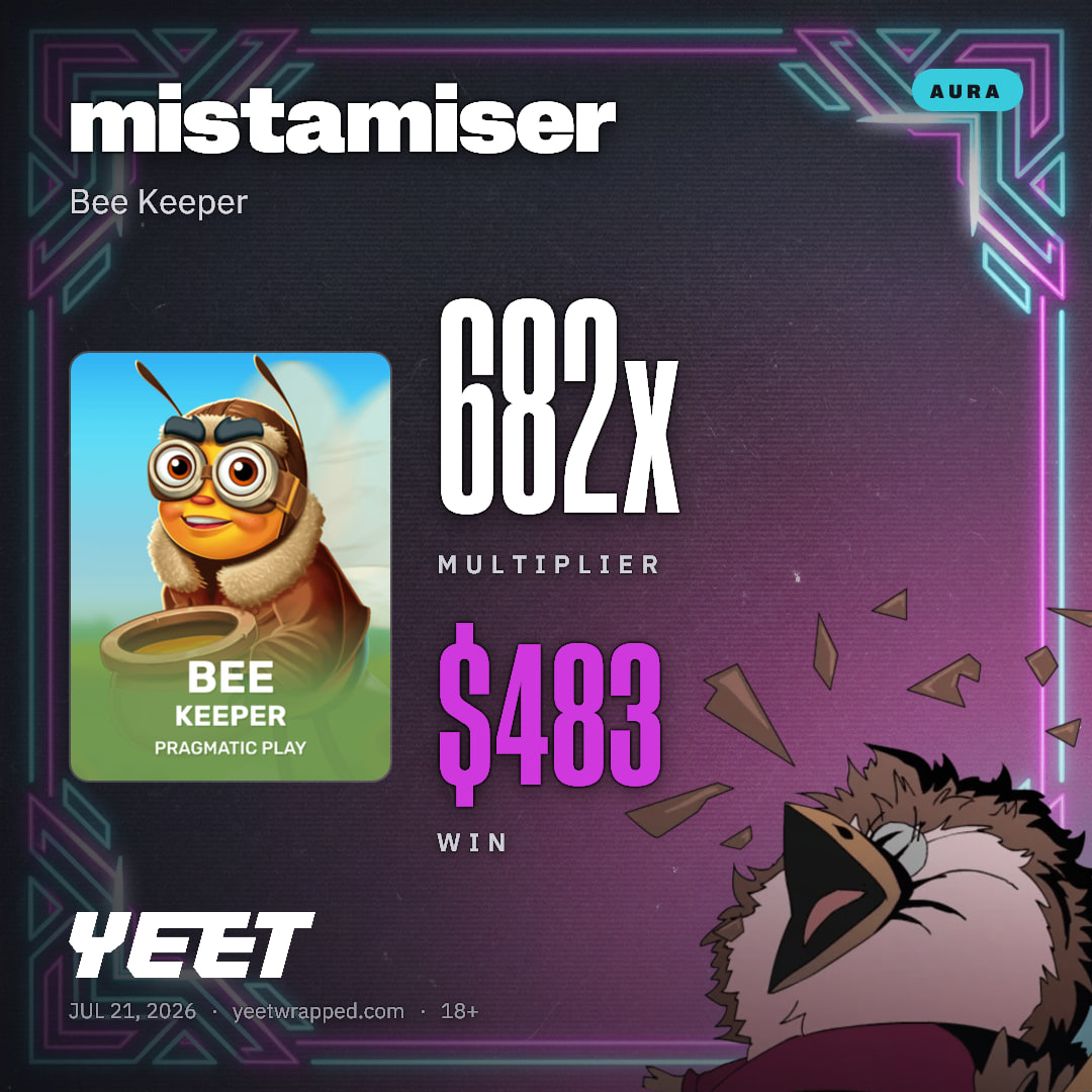 mistamiser hit 681.7x on Bee Keeper