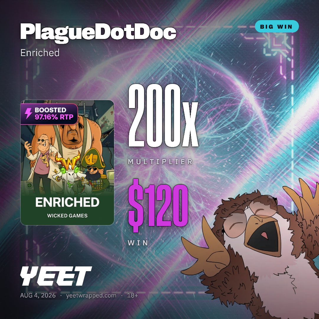PlagueDotDoc hit 200x on Enriched