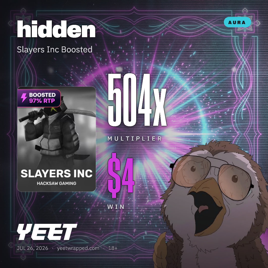 hidden hit 504x on Slayers Inc Boosted
