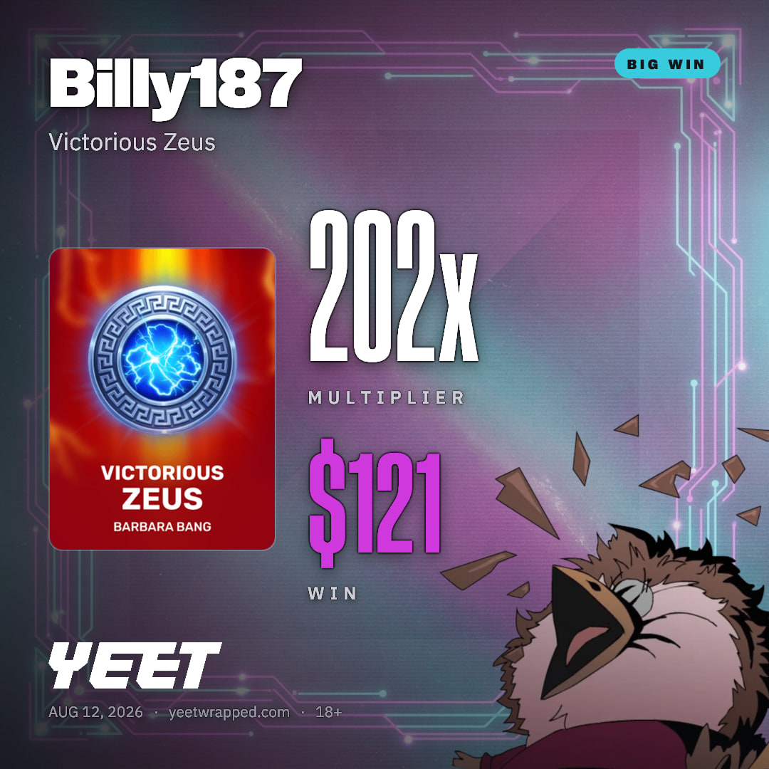 Billy187 hit 202.2x on Victorious Zeus