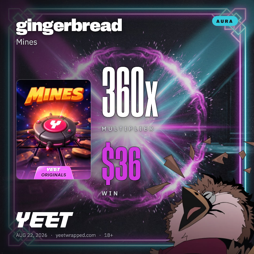 gingerbread hit 360.4x on Mines