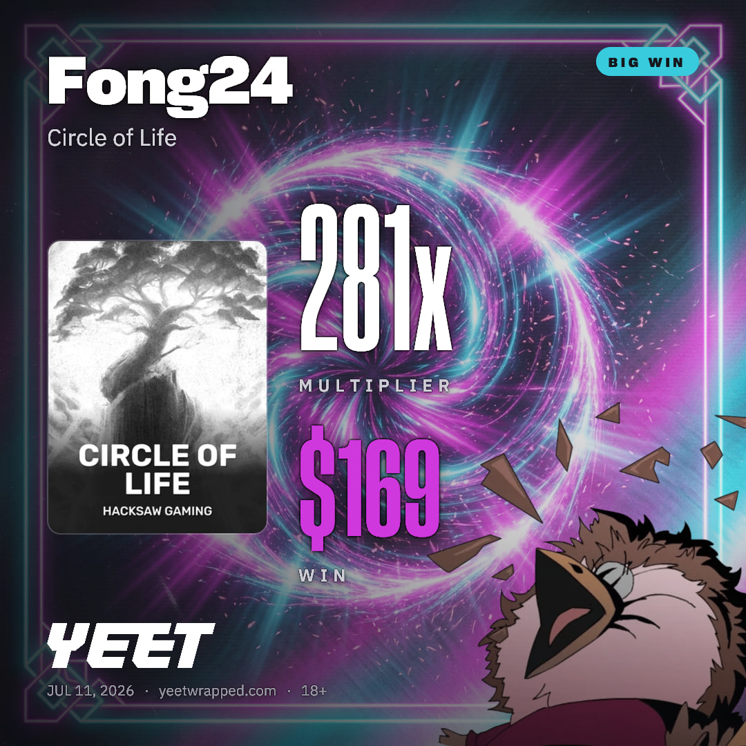Fong24 hit 281.4x on Circle of Life
