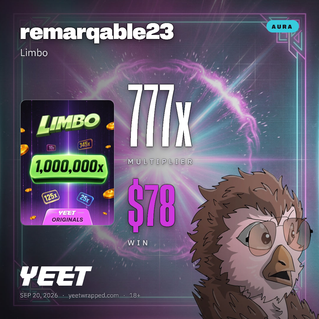 remarqable23 hit 777x on Limbo
