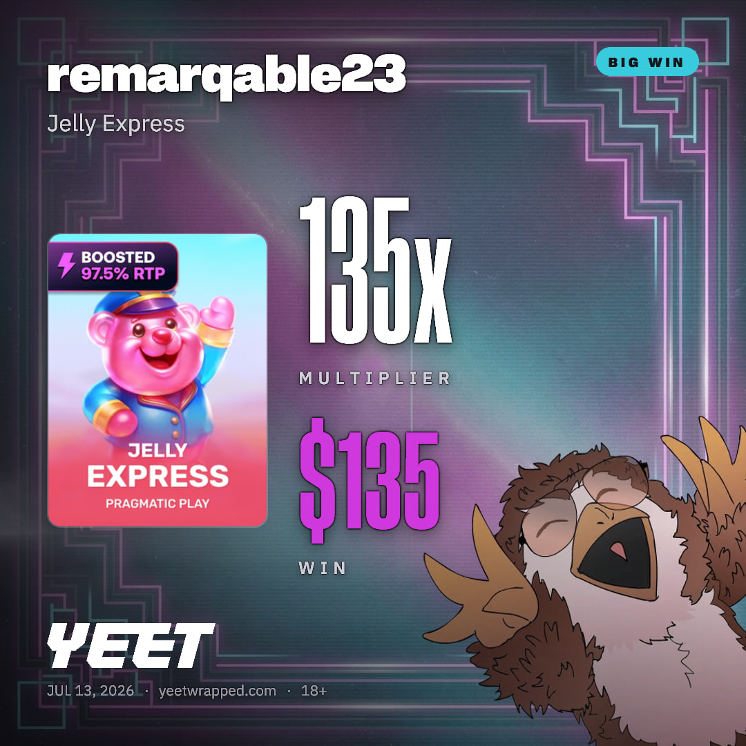 remarqable23 hit 135.2x on Jelly Express