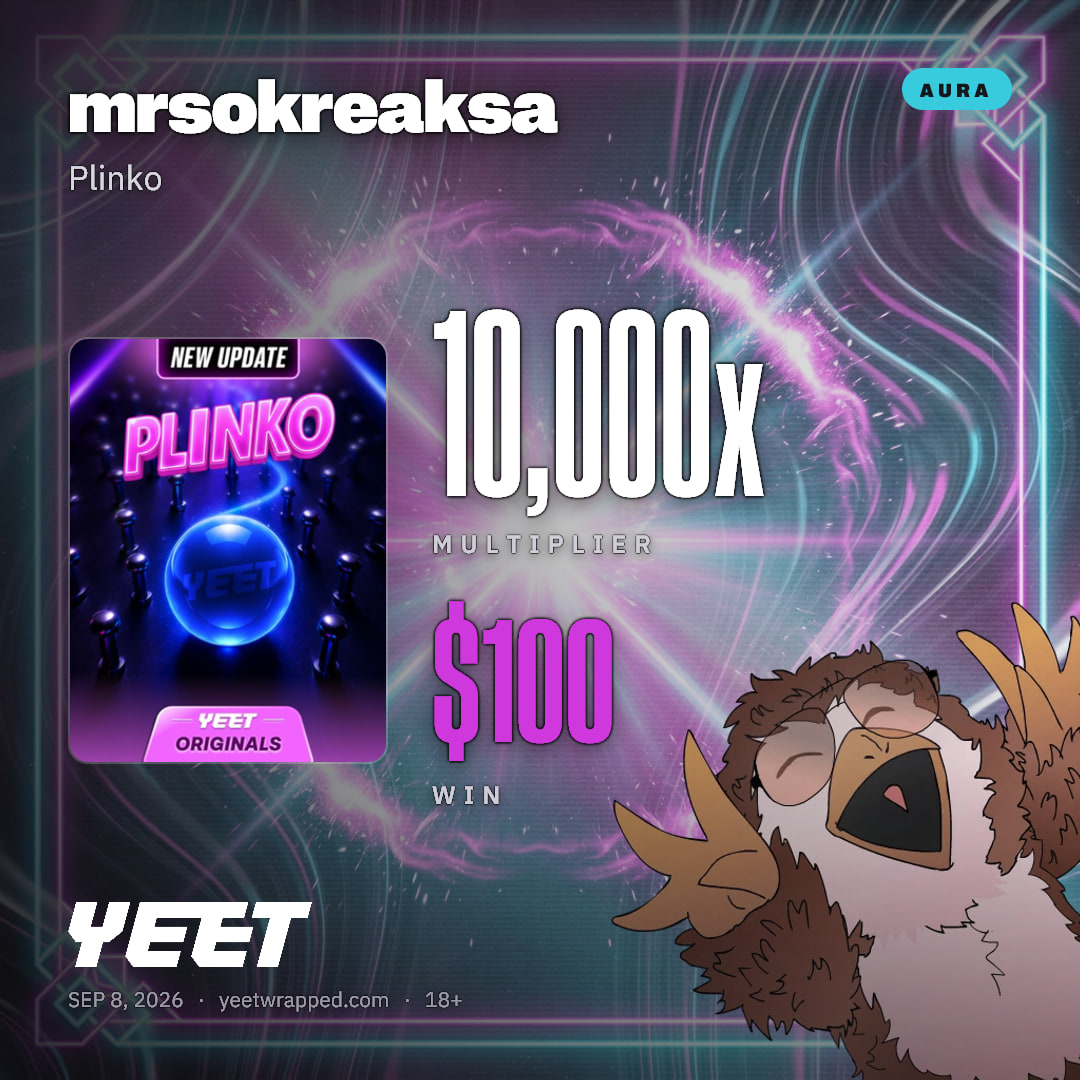 mrsokreaksa hit 10,000x on Plinko