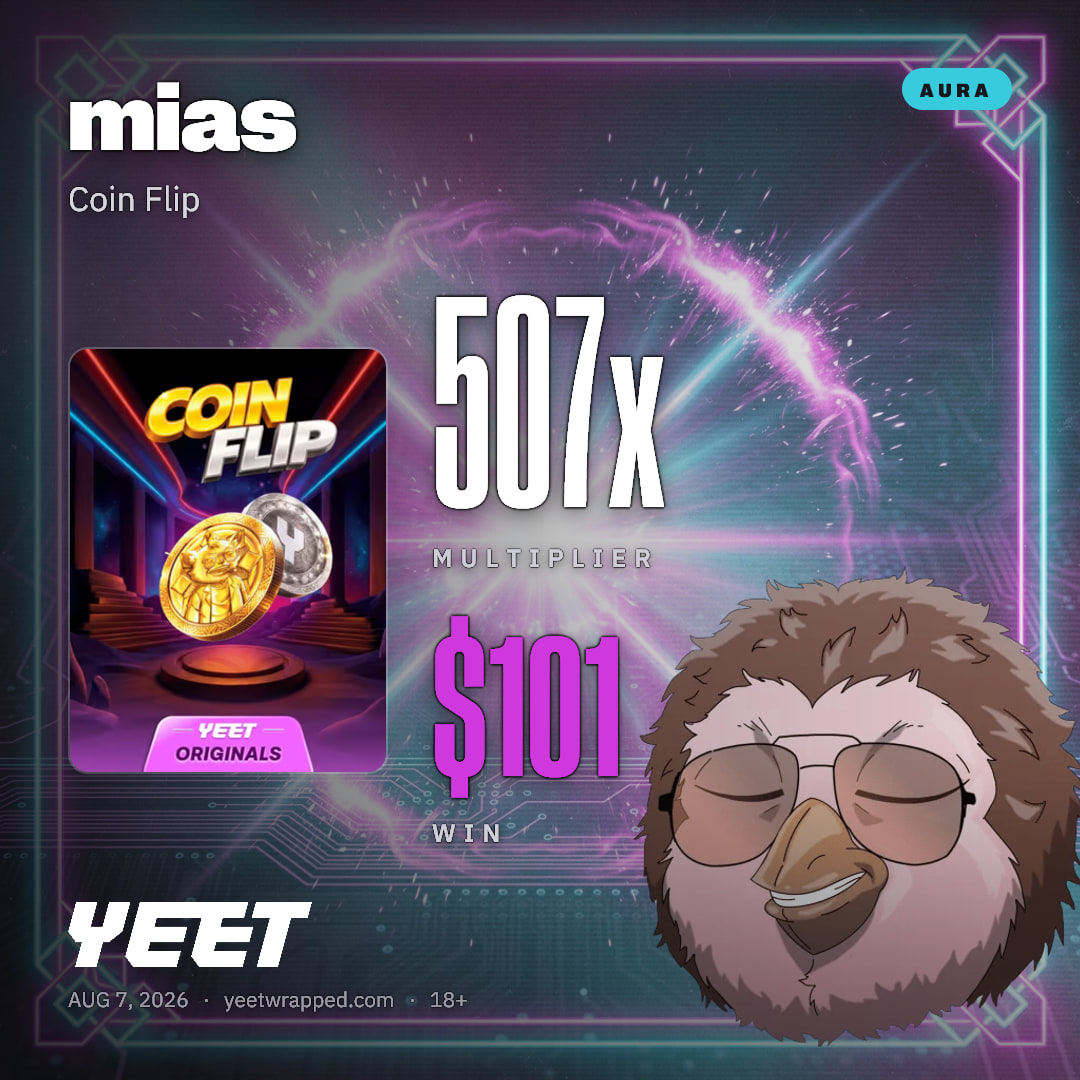 mias hit 506.9x on Coin Flip