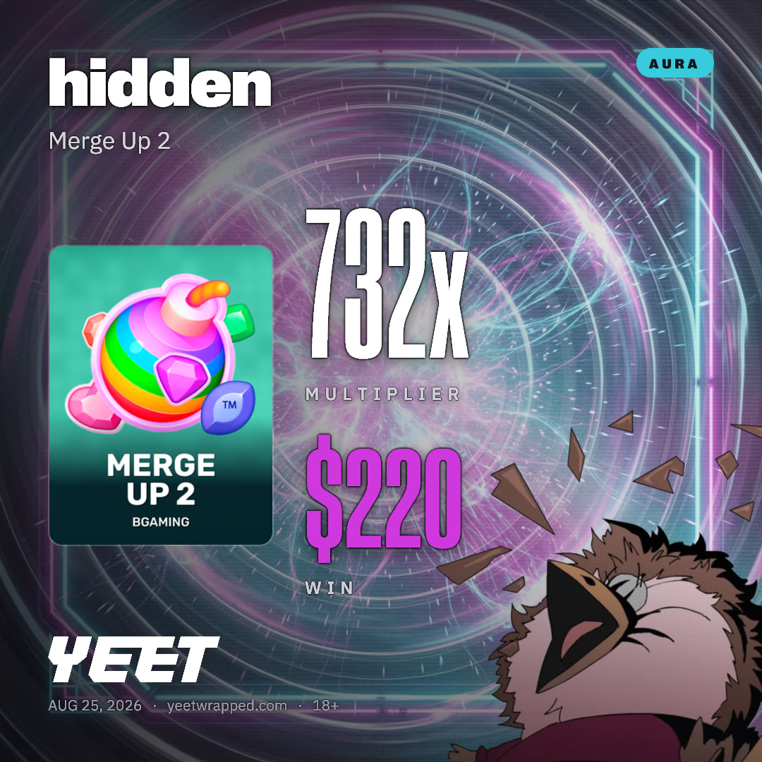 hidden hit 731.9x on Merge Up 2