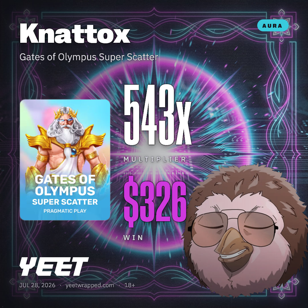Knattox hit 543.2x on Gates of Olympus Super Scatter
