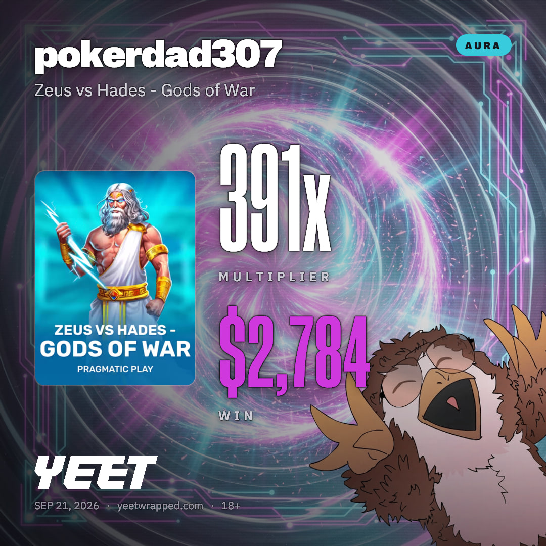 pokerdad307 hit 390.6x on Zeus vs Hades - Gods of War