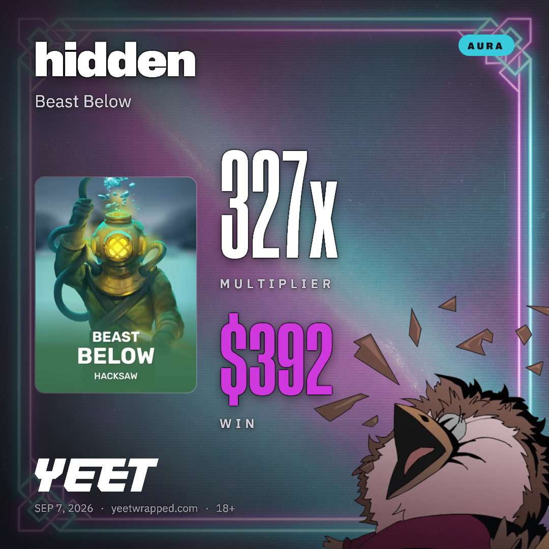 hidden hit 326.9x on Beast Below