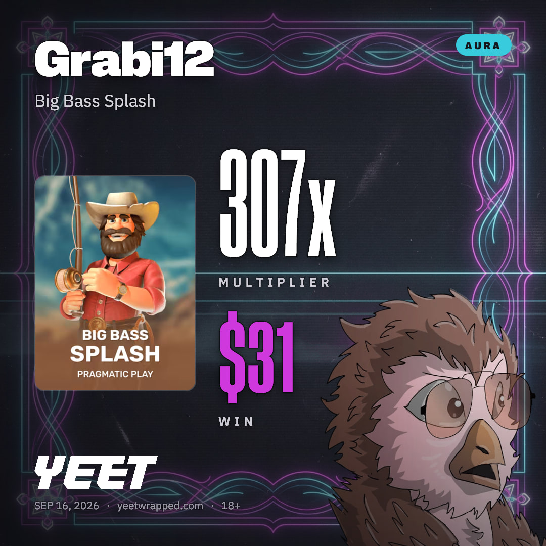 Grabi12 hit 306.6x on Big Bass Splash