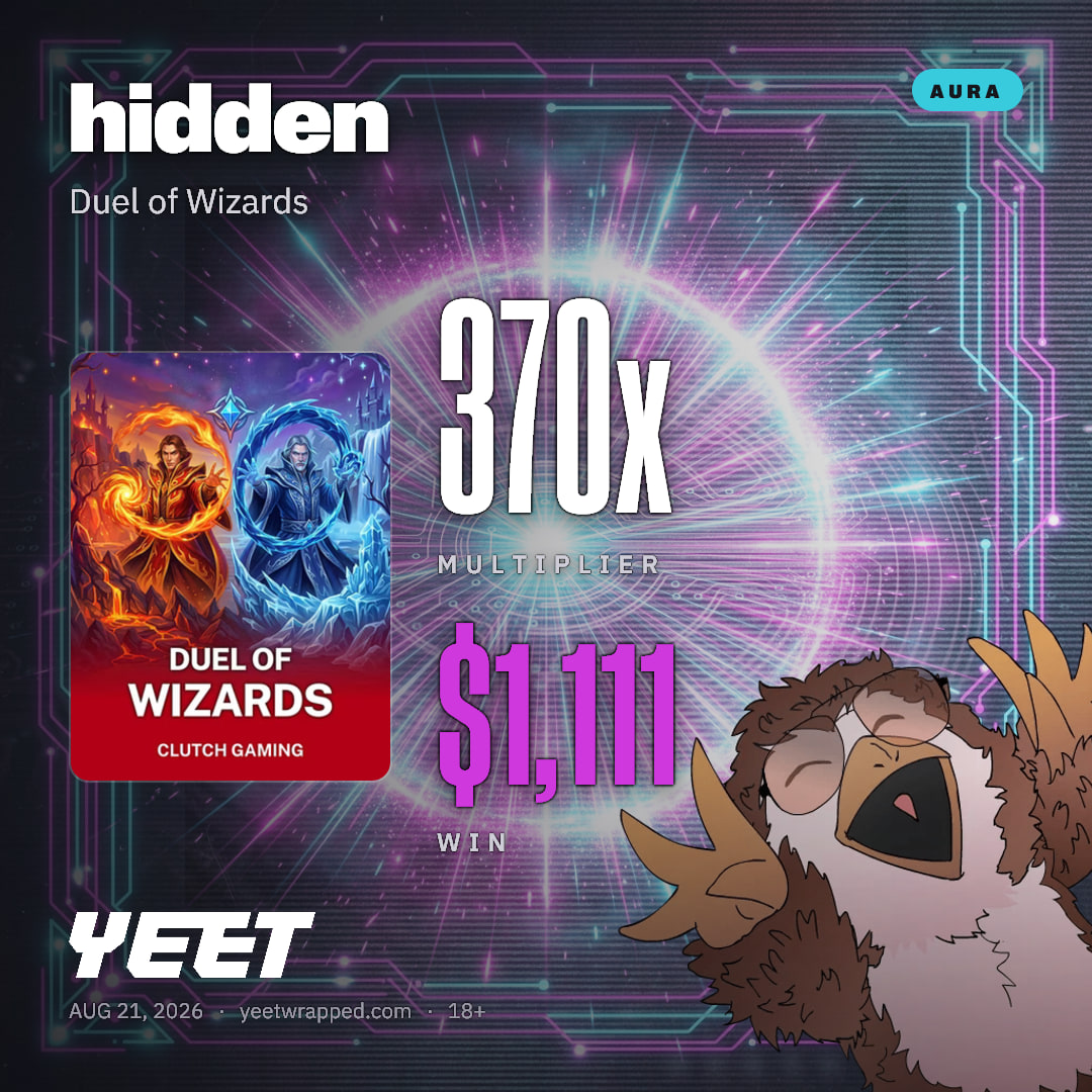 hidden hit 370.3x on Duel of Wizards
