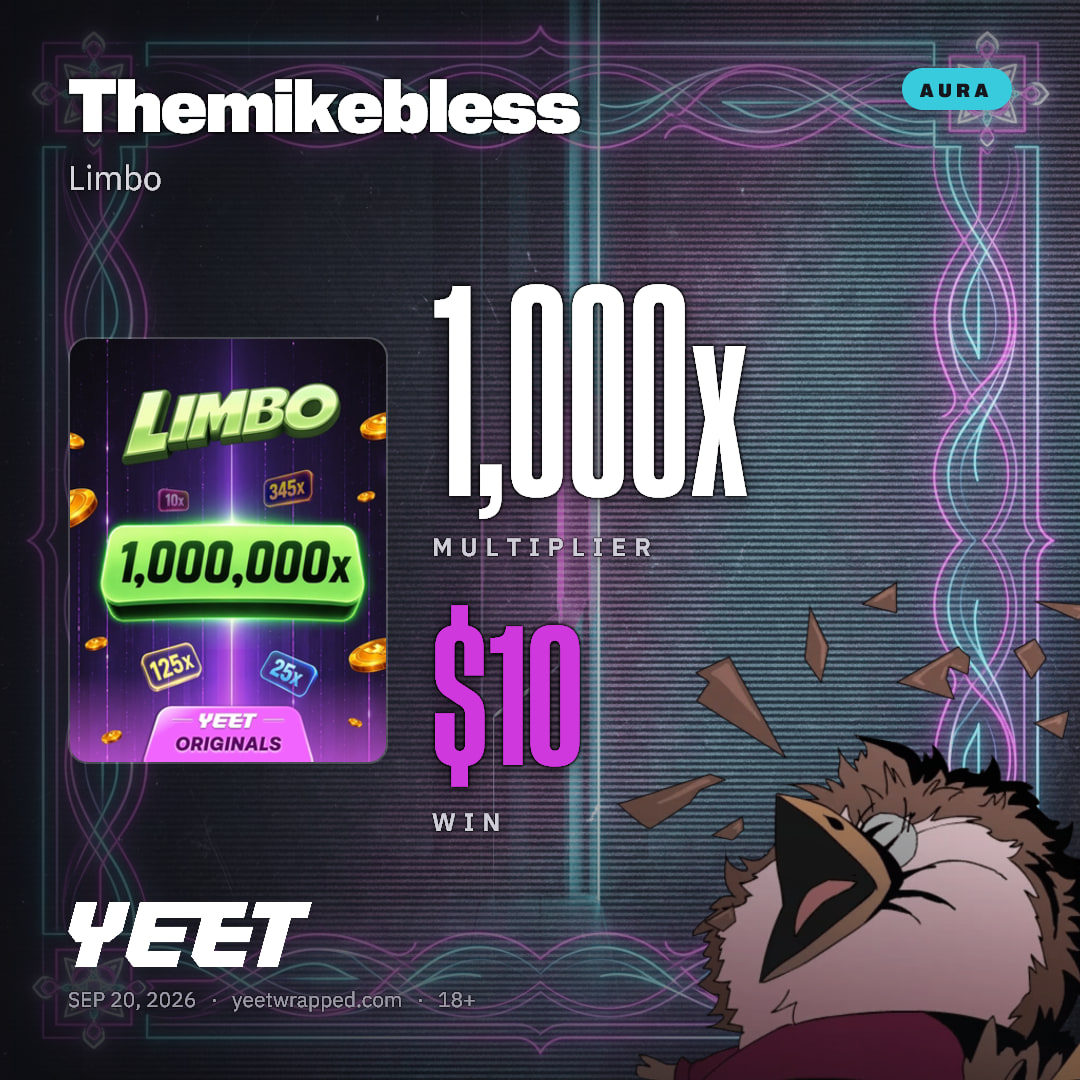 Themikebless hit 1,000x on Limbo