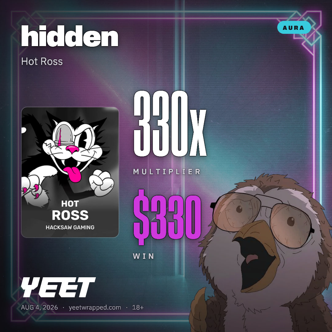 hidden hit 329.7x on Hot Ross