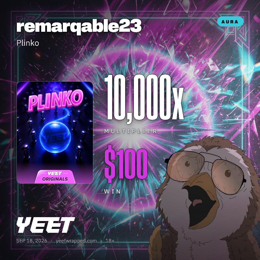 remarqable23 hit 10,000x on Plinko