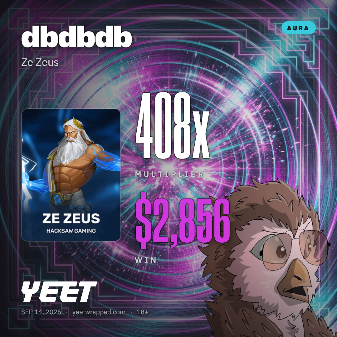 dbdbdb hit 408x on Ze Zeus