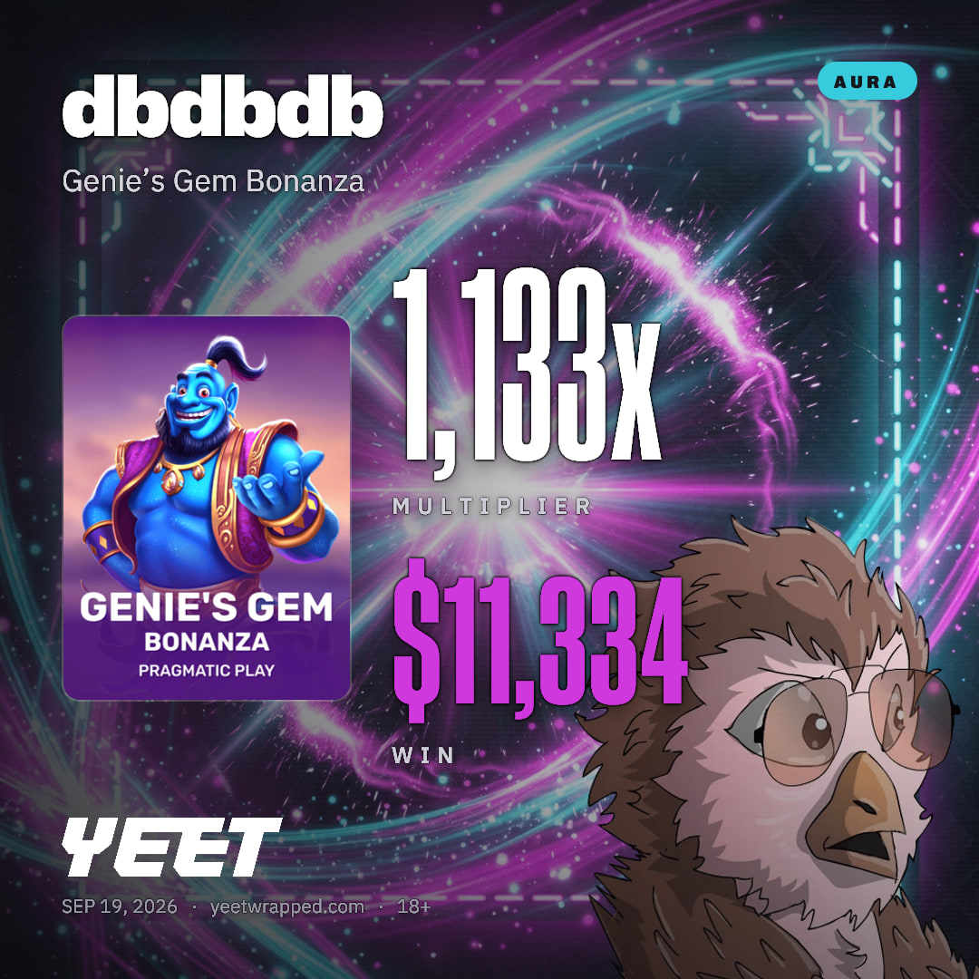 dbdbdb hit 1,133x on Genie’s Gem Bonanza