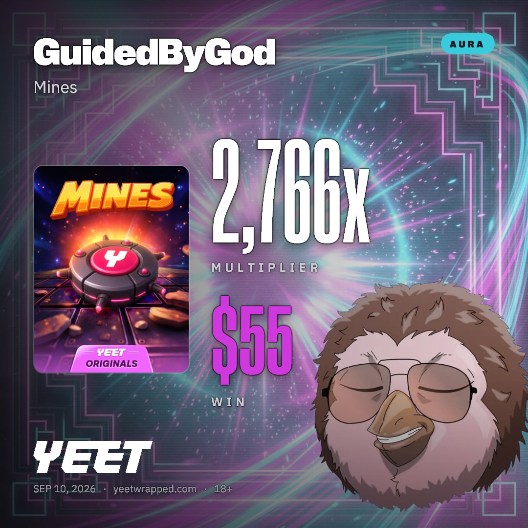 GuidedByGod hit 2,766x on Mines