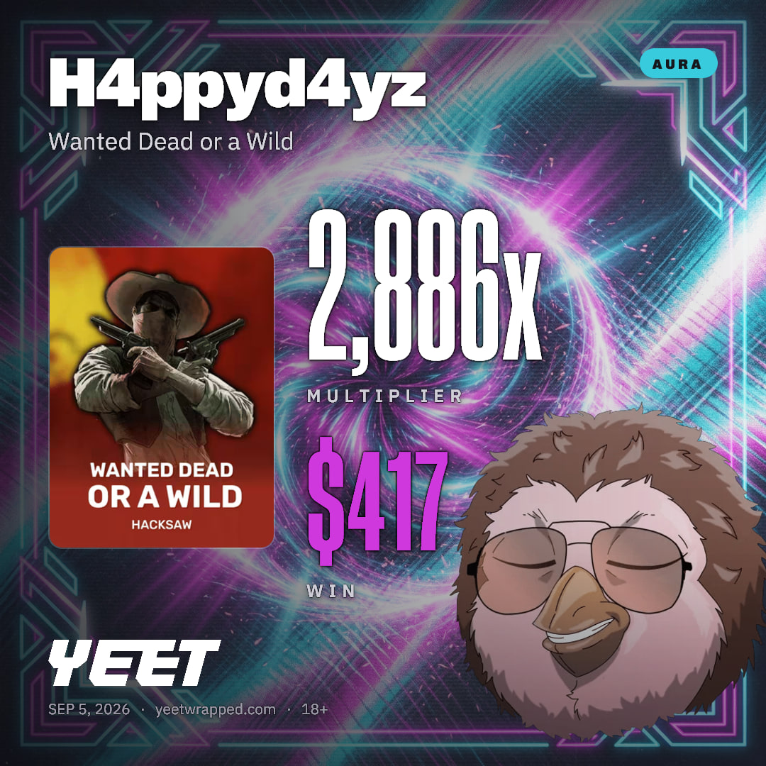 H4ppyd4yz hit 2,886x on Wanted Dead or a Wild